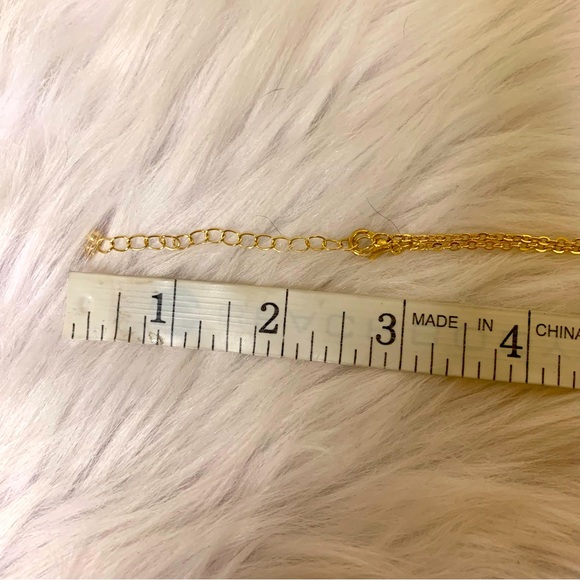 BRAND NEW Lily Sky Long Tassel Necklace and Gold Earrings Set - Picture 4 of 6